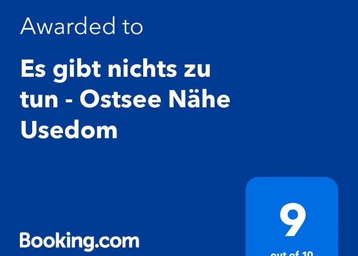 Es Gibt Nichts Zu Tun - Ostsee Naehe Usedom